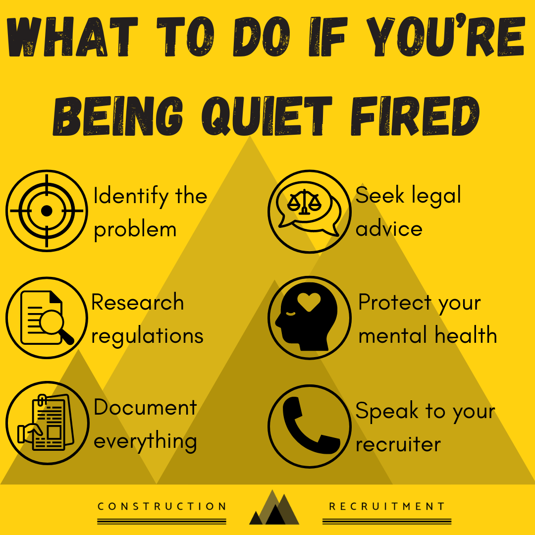 What To Do if You’re Being Quiet Fired